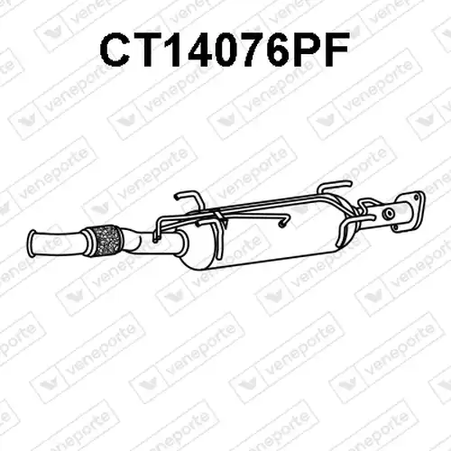 SCR-катализатор VENEPORTE CT14076PF