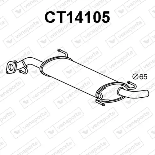 крайно гърне VENEPORTE CT14105