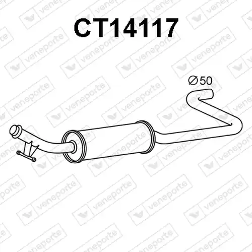 предно гърне VENEPORTE CT14117