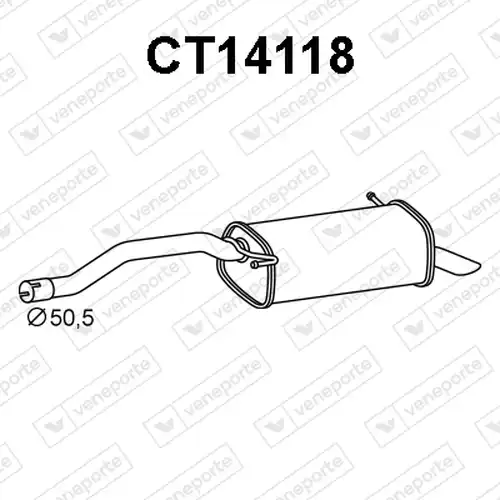 крайно гърне VENEPORTE CT14118