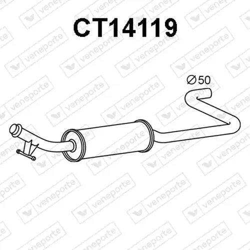 предно гърне VENEPORTE CT14119