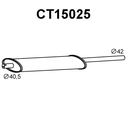 предно гърне VENEPORTE CT15025