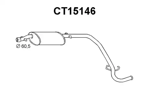 крайно гърне VENEPORTE CT15146