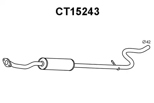 предно гърне VENEPORTE CT15243