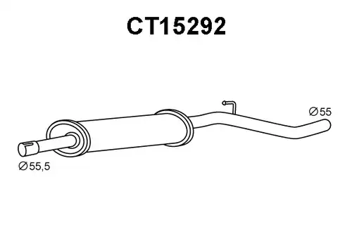 предно гърне VENEPORTE CT15292