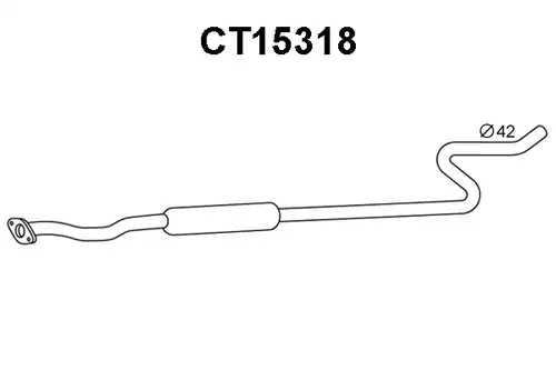 предно гърне VENEPORTE CT15318