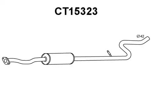 предно гърне VENEPORTE CT15323