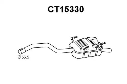 крайно гърне VENEPORTE CT15330