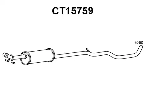 предно гърне VENEPORTE CT15759