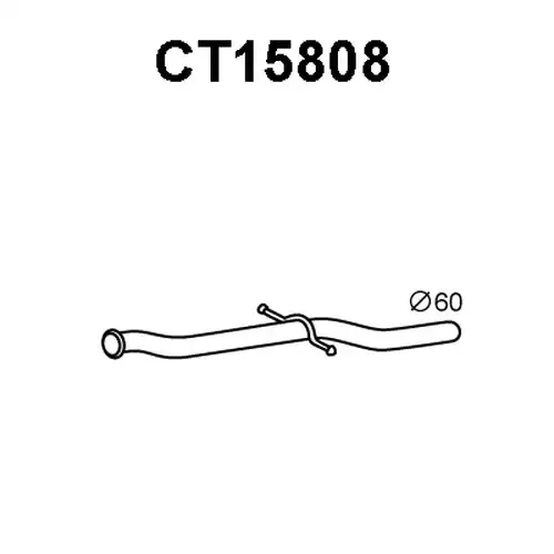 изпускателна тръба VENEPORTE CT15808