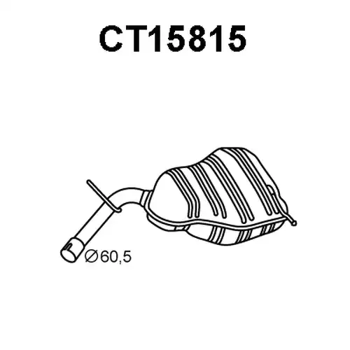 крайно гърне VENEPORTE CT15815