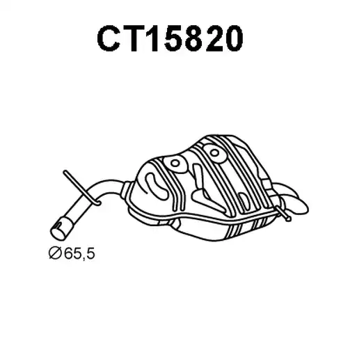 крайно гърне VENEPORTE CT15820