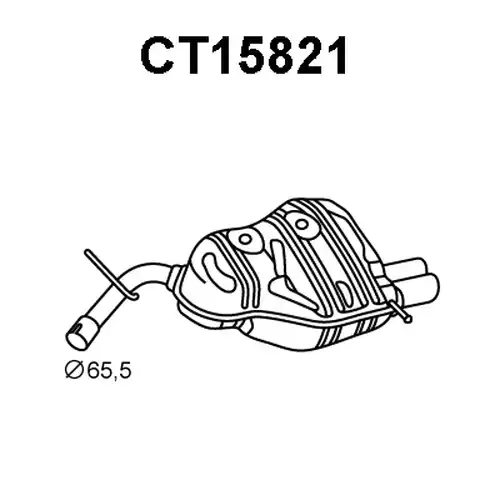 крайно гърне VENEPORTE CT15821