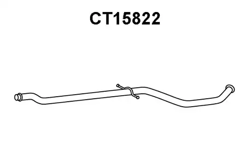 изпускателна тръба VENEPORTE CT15822