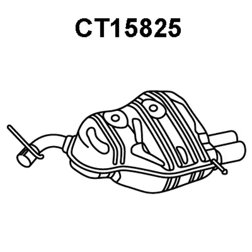 крайно гърне VENEPORTE CT15825