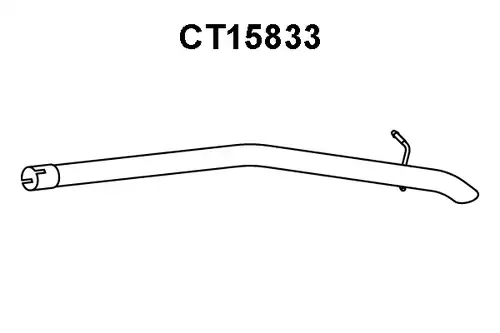 изпускателна тръба VENEPORTE CT15833