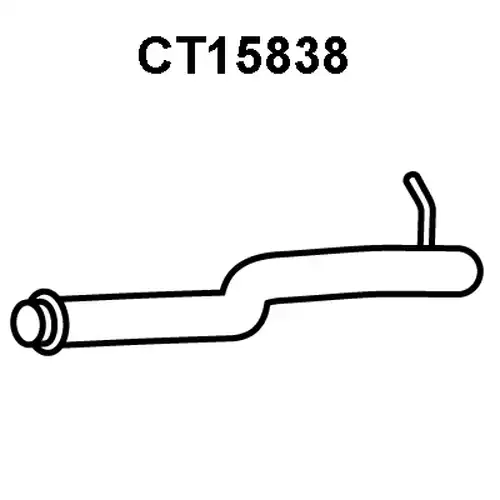 изпускателна тръба VENEPORTE CT15838