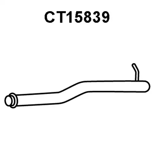 изпускателна тръба VENEPORTE CT15839