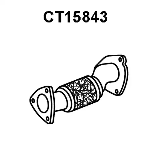 изпускателна тръба VENEPORTE CT15843