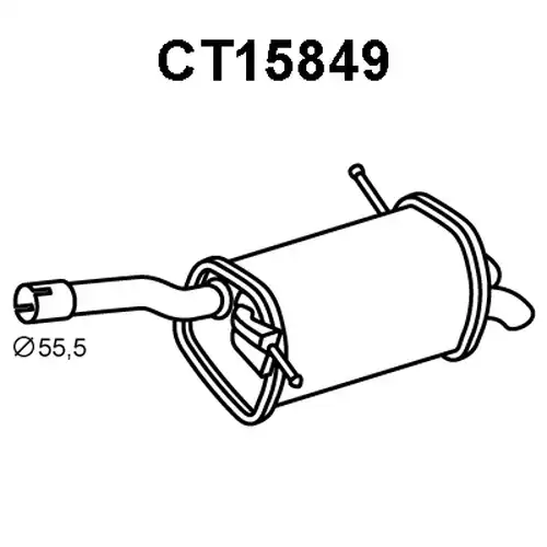 крайно гърне VENEPORTE CT15849