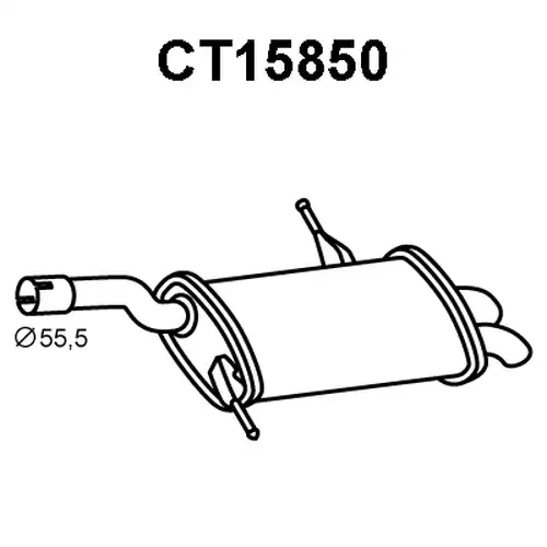 крайно гърне VENEPORTE CT15850