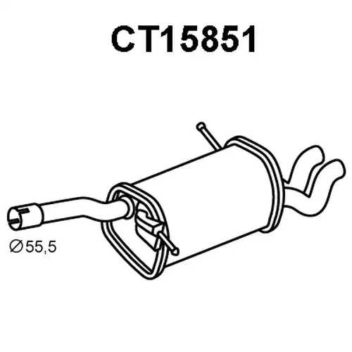 крайно гърне VENEPORTE CT15851