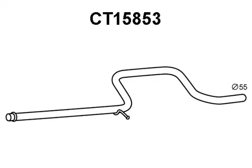 изпускателна тръба VENEPORTE CT15853