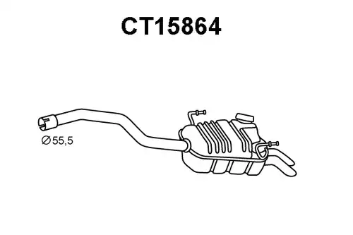 крайно гърне VENEPORTE CT15864