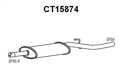 предно гърне VENEPORTE CT15874