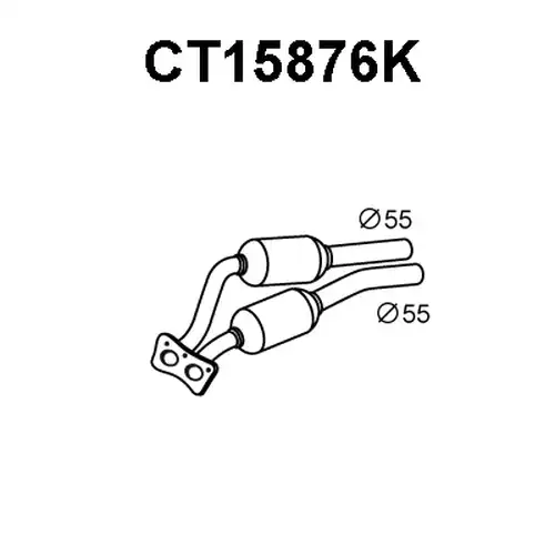 катализатор VENEPORTE CT15876K