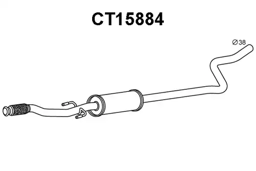 предно гърне VENEPORTE CT15884