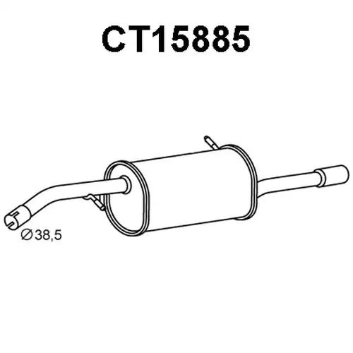 крайно гърне VENEPORTE CT15885