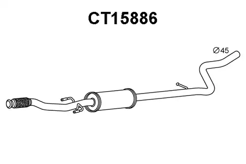 предно гърне VENEPORTE CT15886