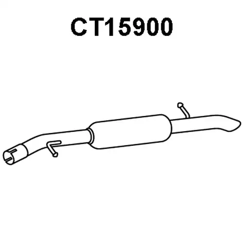 изпускателна тръба VENEPORTE CT15900