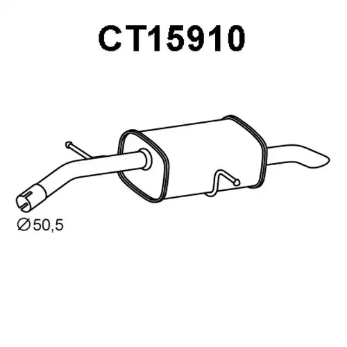 крайно гърне VENEPORTE CT15910