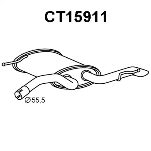 крайно гърне VENEPORTE CT15911