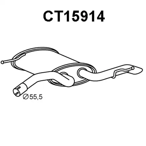 крайно гърне VENEPORTE CT15914