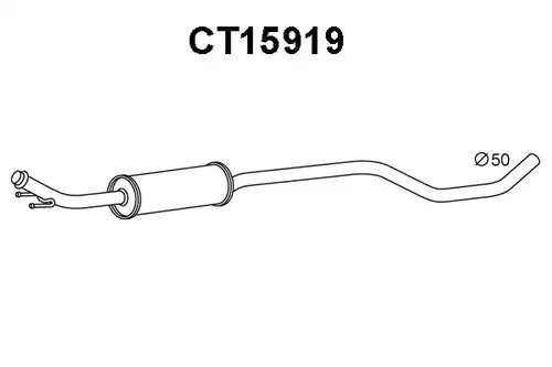 предно гърне VENEPORTE CT15919