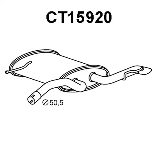 крайно гърне VENEPORTE CT15920