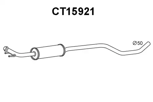 предно гърне VENEPORTE CT15921