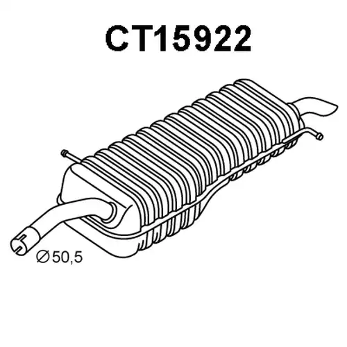 крайно гърне VENEPORTE CT15922