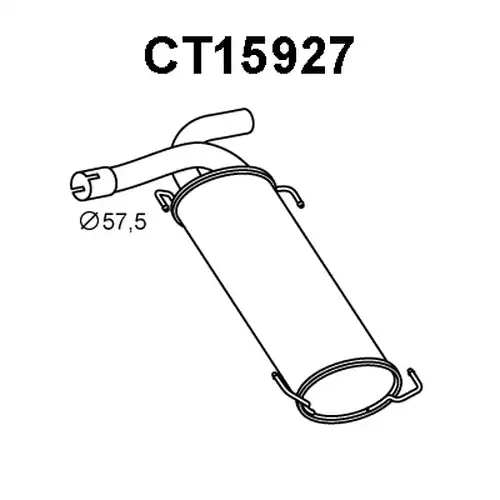 крайно гърне VENEPORTE CT15927