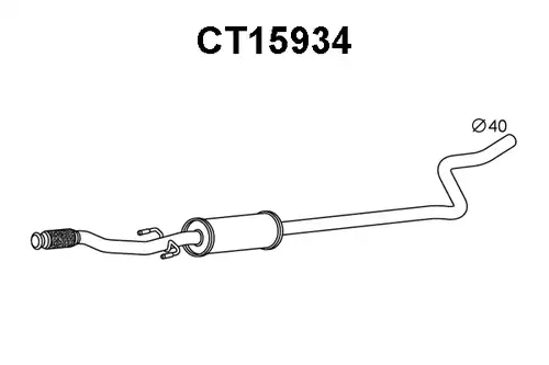 предно гърне VENEPORTE CT15934