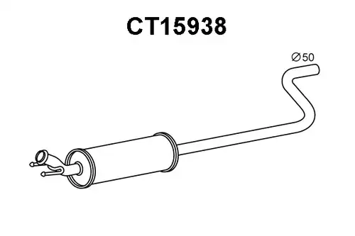 предно гърне VENEPORTE CT15938