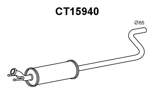 предно гърне VENEPORTE CT15940