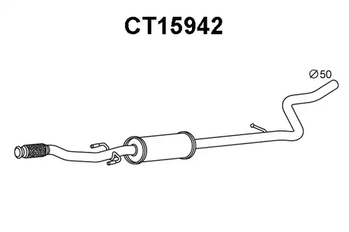 предно гърне VENEPORTE CT15942