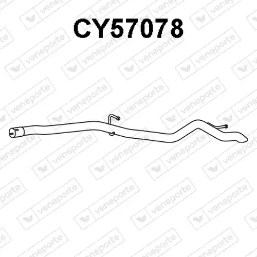 изпускателна тръба VENEPORTE CY57078