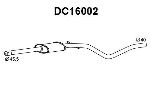 предно гърне VENEPORTE DC16002