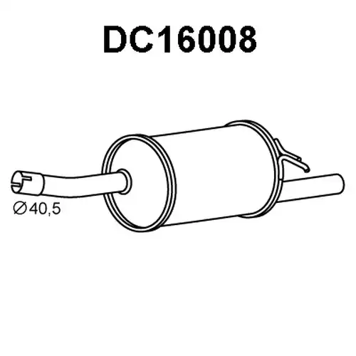 крайно гърне VENEPORTE DC16008