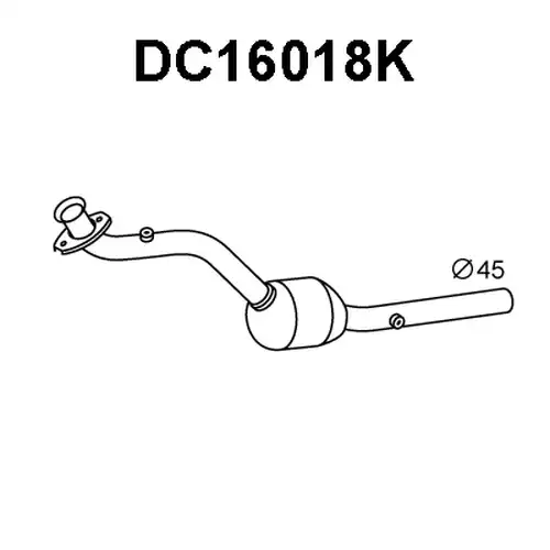 катализатор VENEPORTE DC16018K